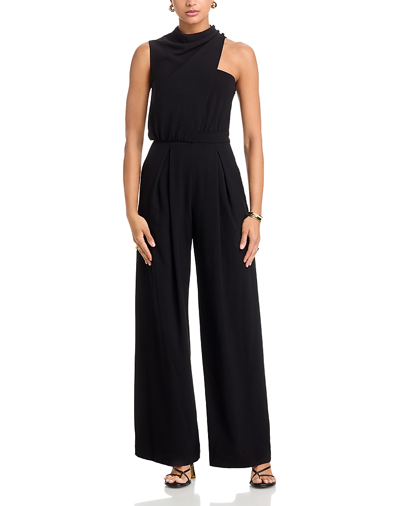 Black Halo Floella Wide Leg Jumpsuit