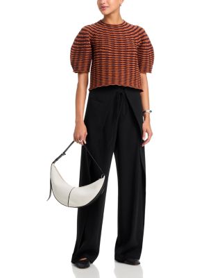 Colorful Mushroom Knit Top