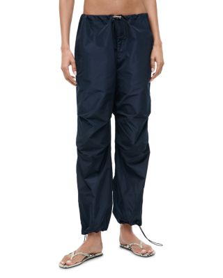Dash Silk Blend Drawstring Pants