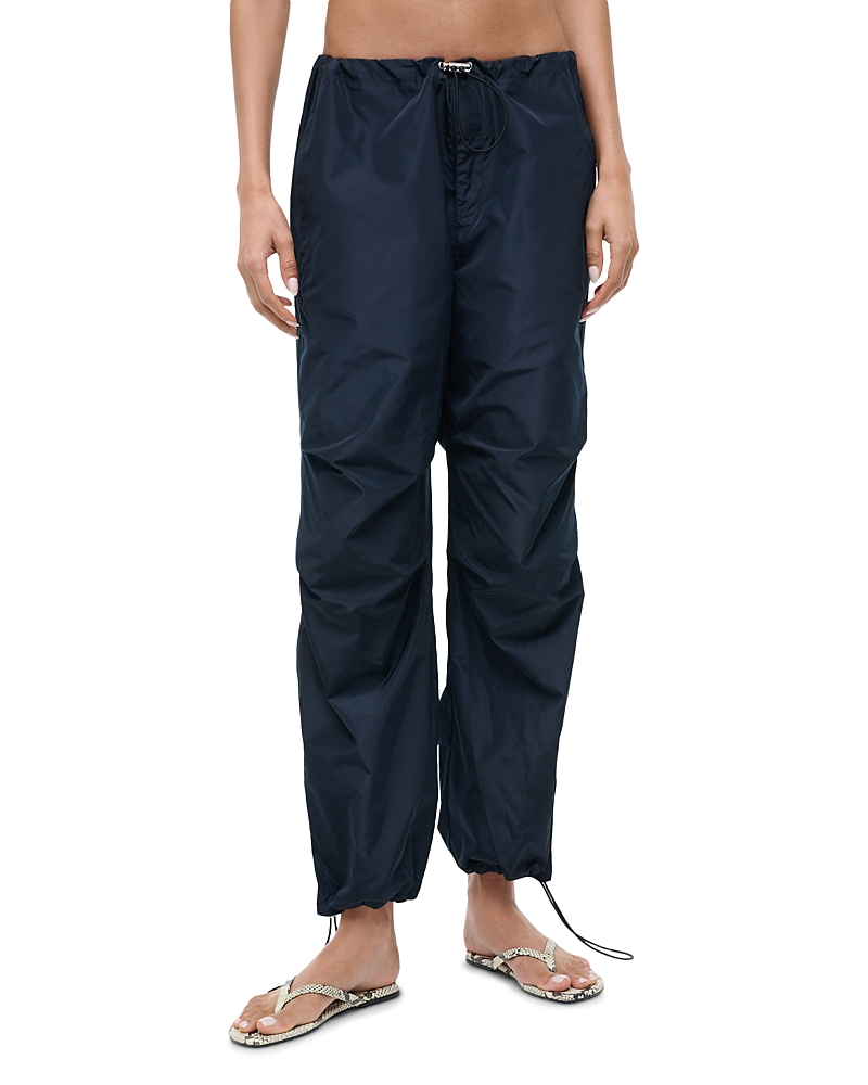 Staud Dash Silk Blend Drawstring Pants