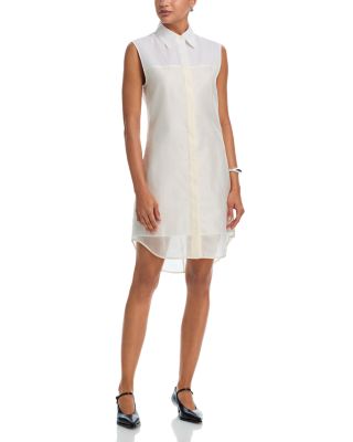 Sleeveless Shirtdress