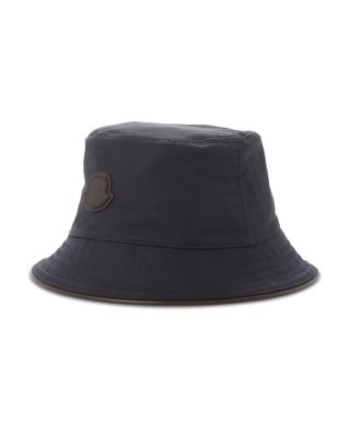 Logo Cotton Blend Bucket Hat