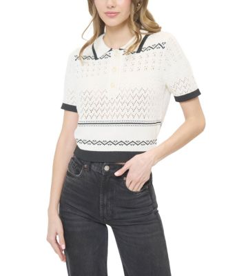 Central Park West Women's North Nautical Polo