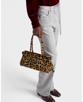 Bonnie Medium Printed Leather Handbag