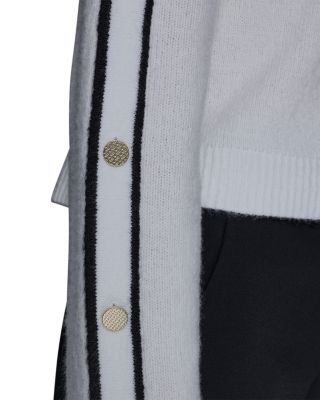 Striped Sleeve Crewneck Sweater