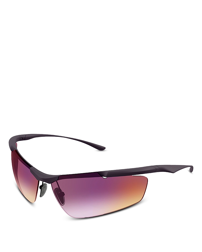 Balenciaga Geometrical Sunglasses, 81mm