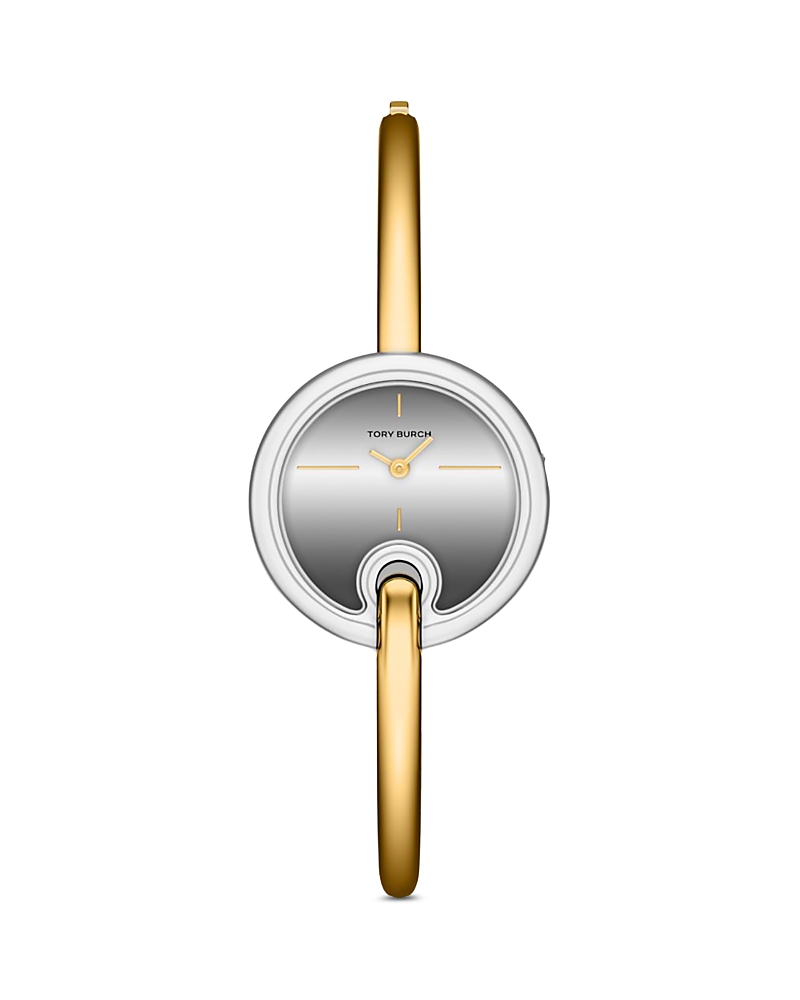 Tory Burch Small Pierced Bangle Watch, 30mm