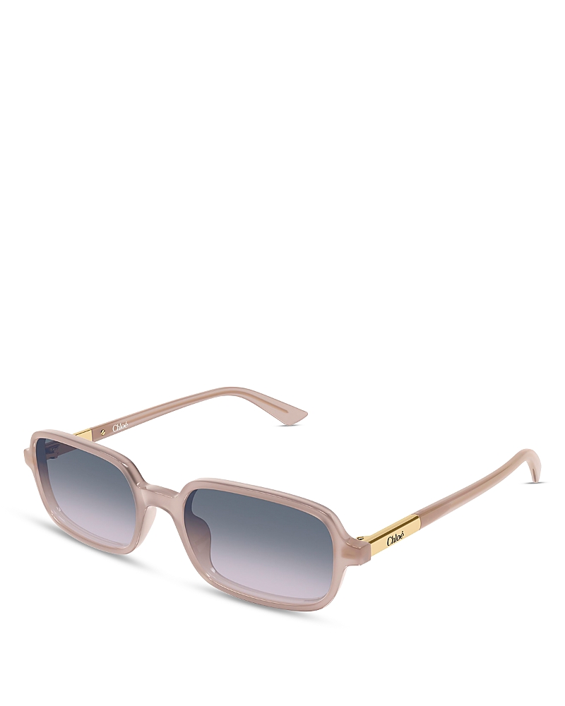 Chloe Rectangular Sunglasses, 53mm · OS