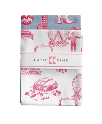 Dallas Toile Tea Towel, Set of 2