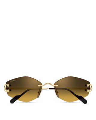 Geometric Sunglasses, 56mm