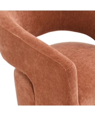  Orion Modern Upholstered Accent Chair with Casters