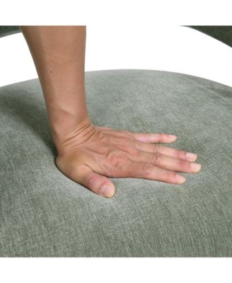  Orion Modern Upholstered Accent Chair with Casters