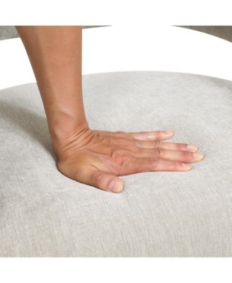  Orion Modern Upholstered Accent Chair with Casters