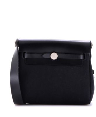 20 Herbag Zip Toile and Leather