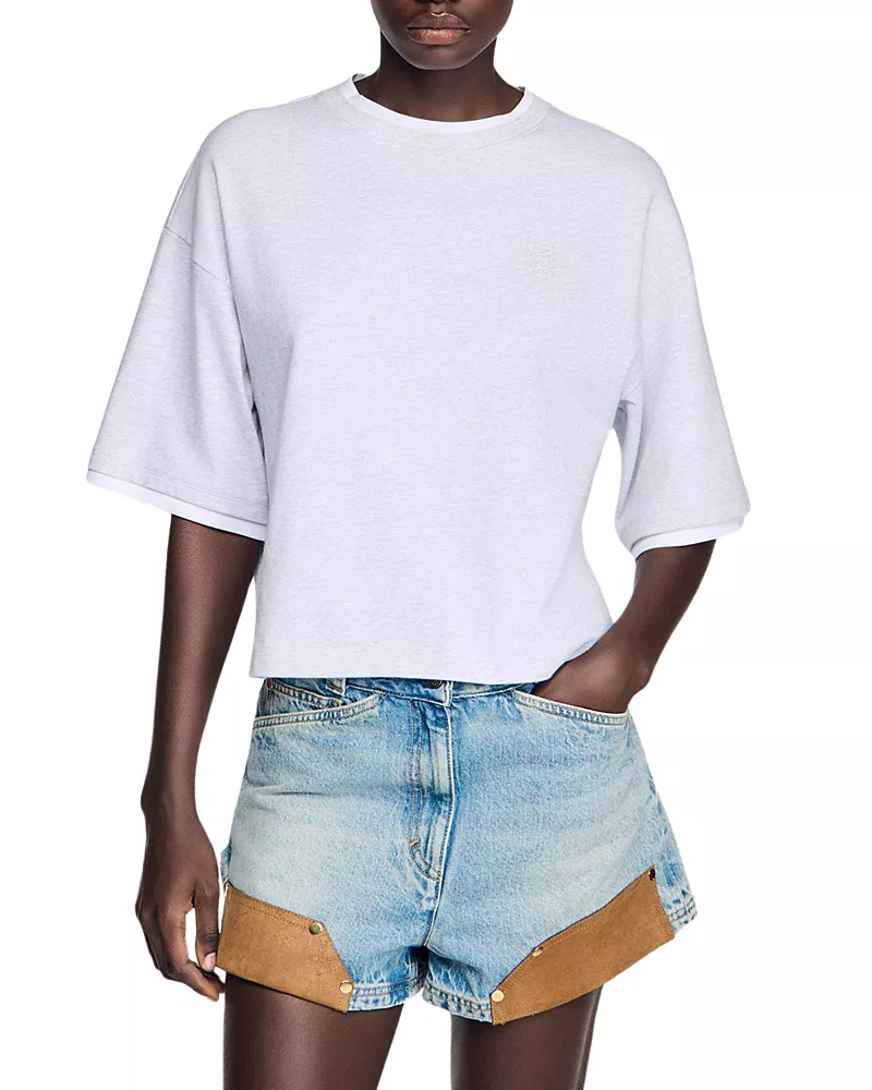 Sandro Cotton Tee