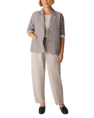 Light Cotton Nylon Easy Blazer