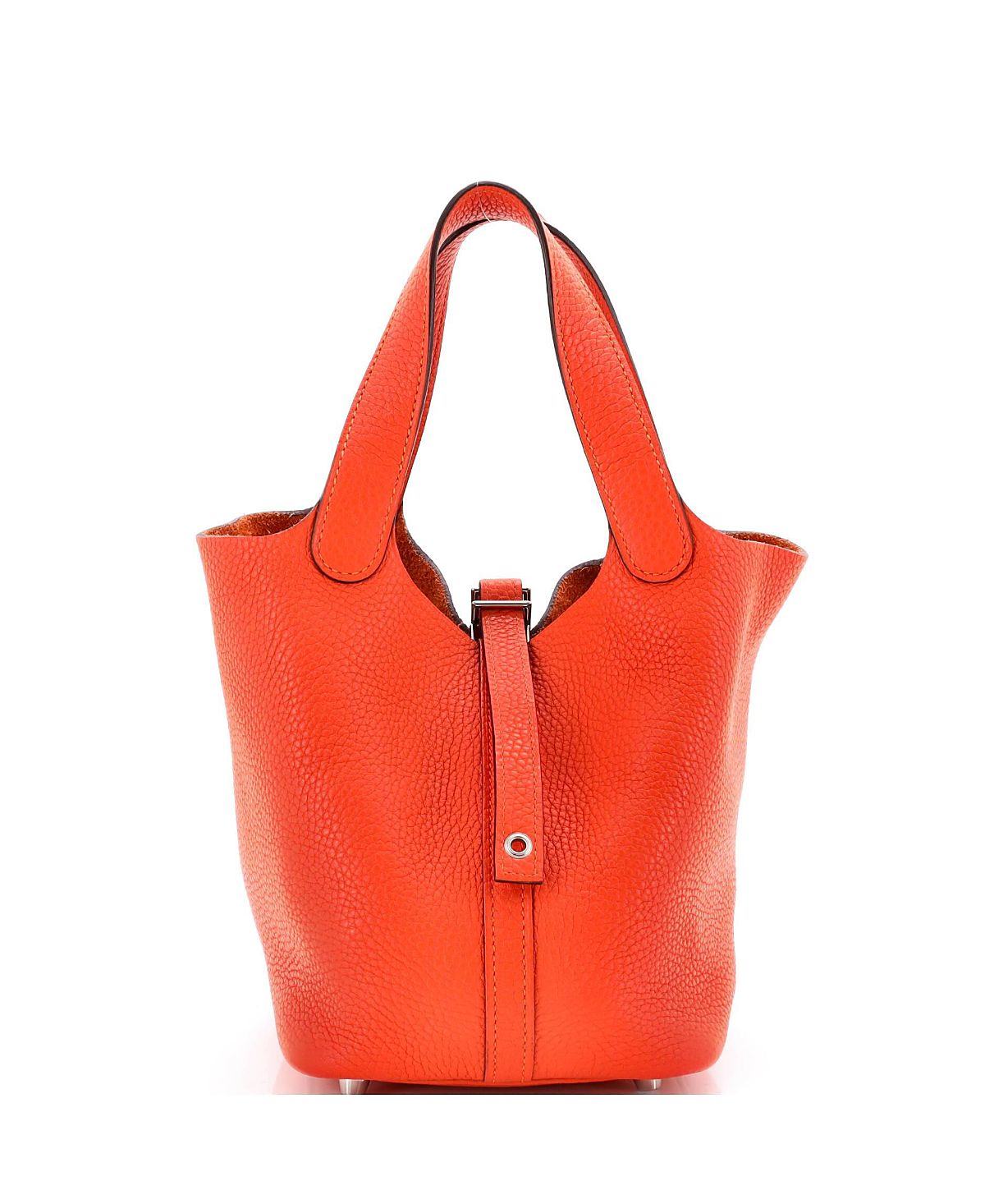 Pre-Owned HERMES Pm Picotin Lock Bag Clemence