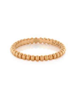  Small Perlee Ring 18K Rose Gold