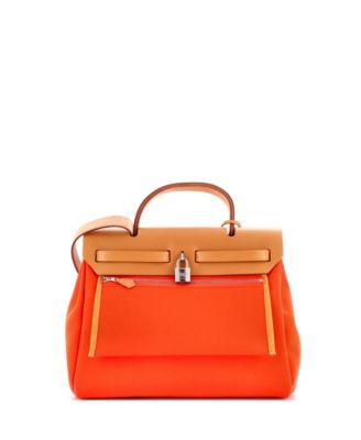 31 Herbag Zip Leather and Toile