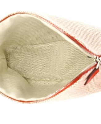 Mini Bolide Crazy H Travel Pouch Embroidered Canvas