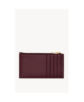 Cassandre Matelass&eacute; Fragments Zipped Card Case