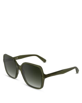 Le Pliage Rectangular Sunglasses, 57mm