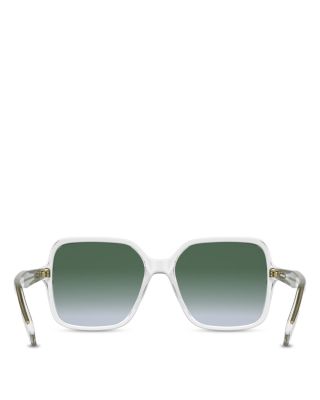 Le Pliage Rectangular Sunglasses, 57mm