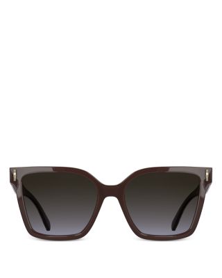 Roseau Pin Square Sunglasses, 55mm
