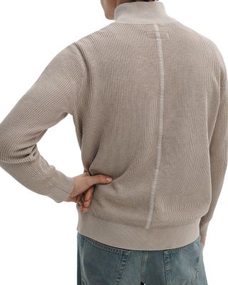 Caden Washed Quarter Zip Sweater