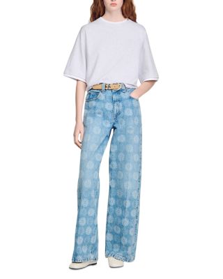 Straight Leg Jeans in Blue Jean