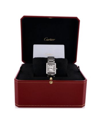  Must de Cartier Tank Quartz Watch in Stainless Steel 22mm