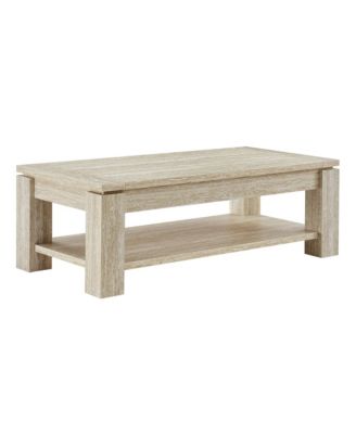  Hollis Travertine Coffee Table