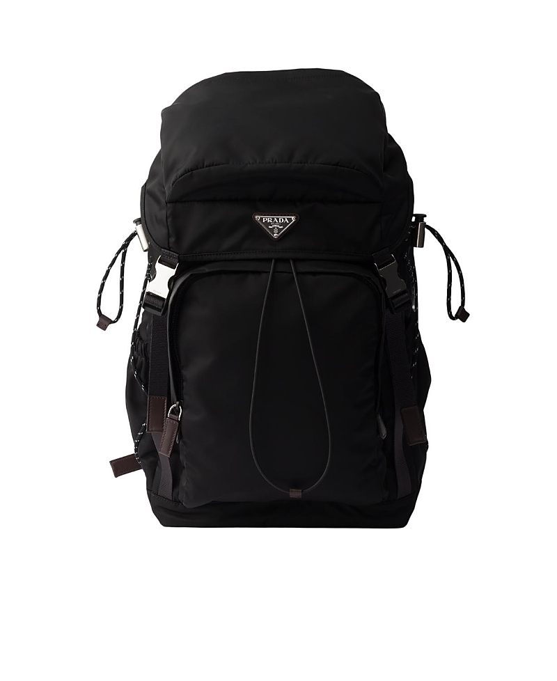 Prada Speedrock Re-Nylon And Leather Backpack