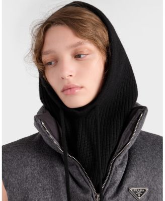  Wool And Cashmere Knit Hood