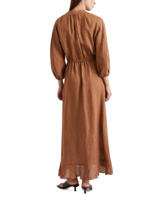 Gioco Linen Midi Dress