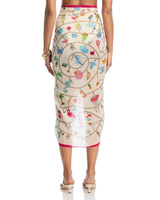 Charmed Sarong Swim Cover-Up