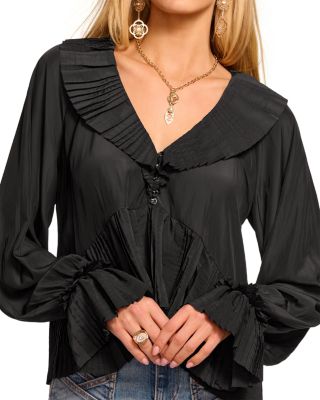 Jacklyn Pleated Top