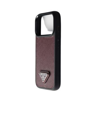  Saffiano Leather Case For Iphone 17 Pro
