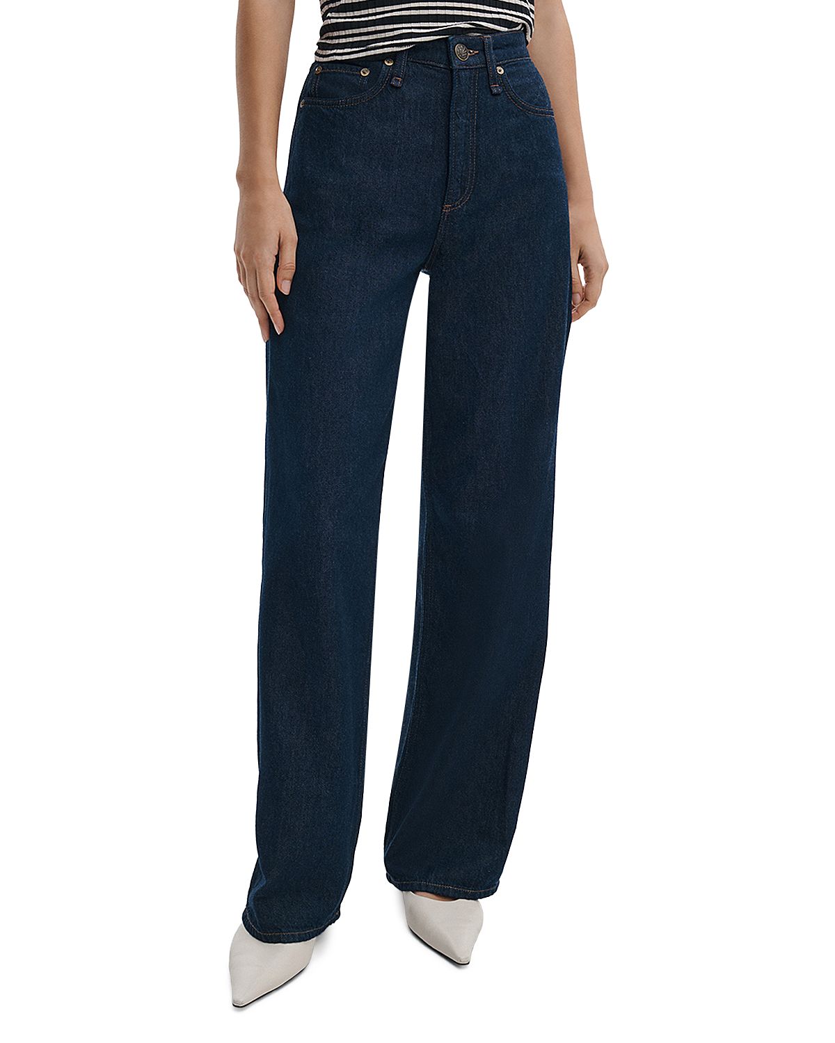 rag & bone Logan High Rise Wide Leg Jeans