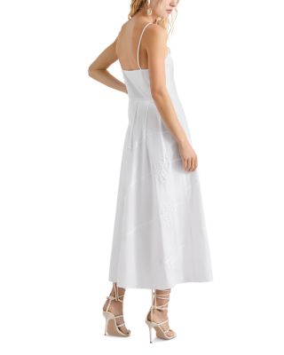 Fiore Embroidered Cotton Poplin Dress