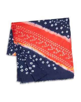Bright Shibori Scarf