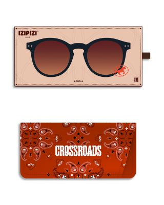 Sun M Black Road Sunglasses, 52mm