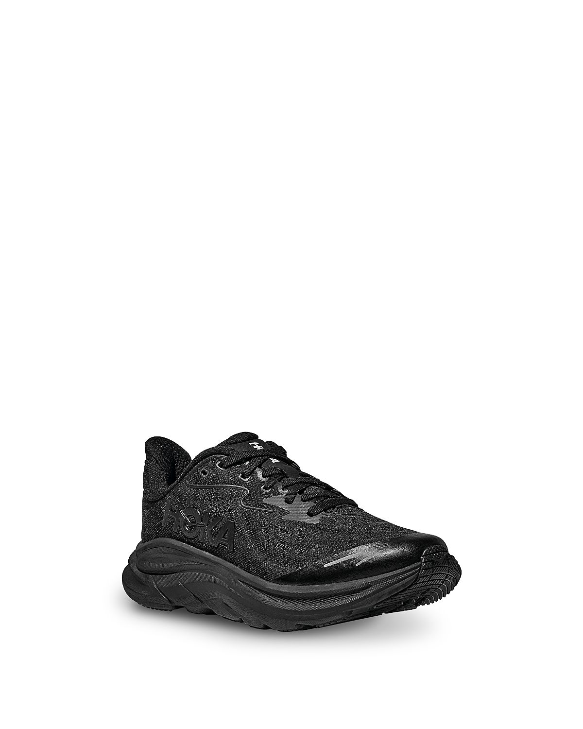 Hoka Unisex Clifton 10 Lace Up Sneakers - Big Kid