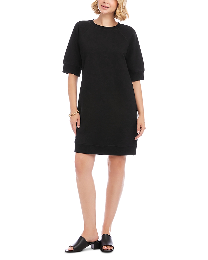 Karen Kane Raglan Sleeve Sweatshirt Dress