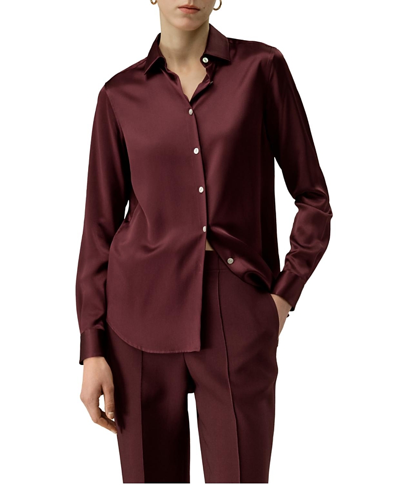 Lilysilk Timeless Silk Charmeuse Shirt