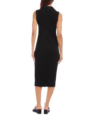 Ribbed Sleeveless Midi Dress