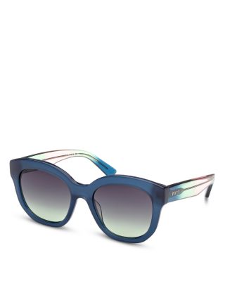 Pucci Geometric Sunglasses, 53mm