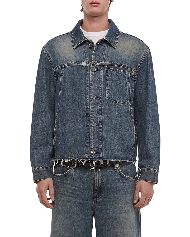 Helmut Lang Cropped Trucker Jacket