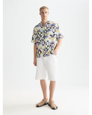 Relaxed Abstract Shirt