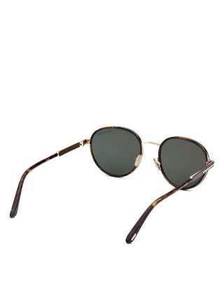 Round Metal Sunglasses, 51mm
